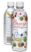 bottle of breeza for use with oral iodinated contrast