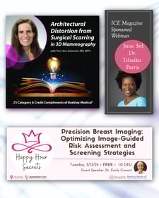 A collection of Beekley Medical CE flyers