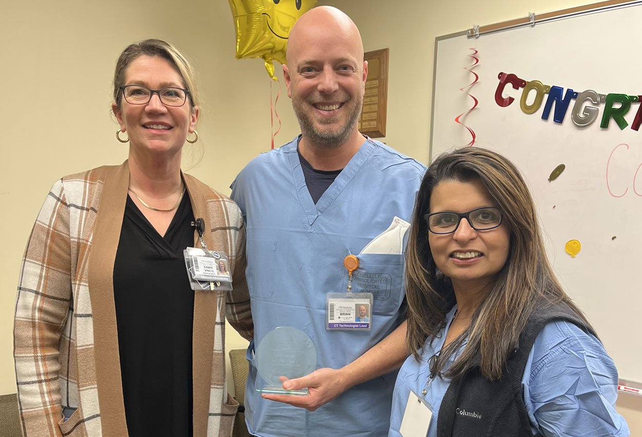 Meet Brian McKinney, CT Technologist, EMPOWER Award Recipient