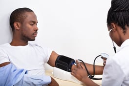 african-american-man-blood-pressure