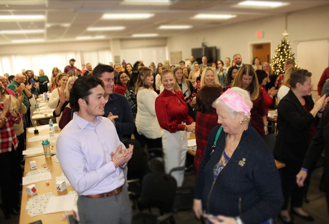 Beekley Shareholder's Visit, 2024. Beekley associates gathered together to celebrate a year of achievements.