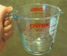 Left-Handed Only from Lefty's 2-Cup Glass Measuring Cup