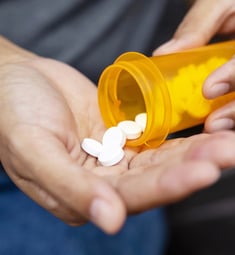 Using opioid pills