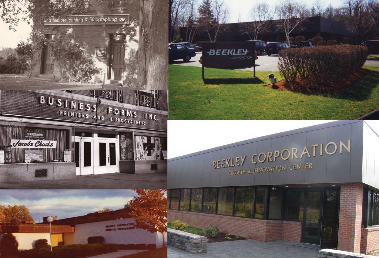 Beekley Corporation buildings through the years