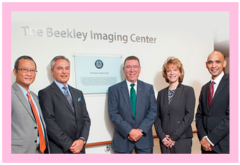 The dedication of the Beekley Imaging Center at UConn Health