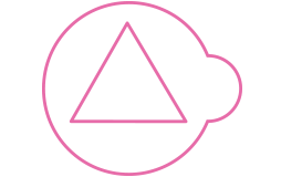 triangle = palpable mass marker