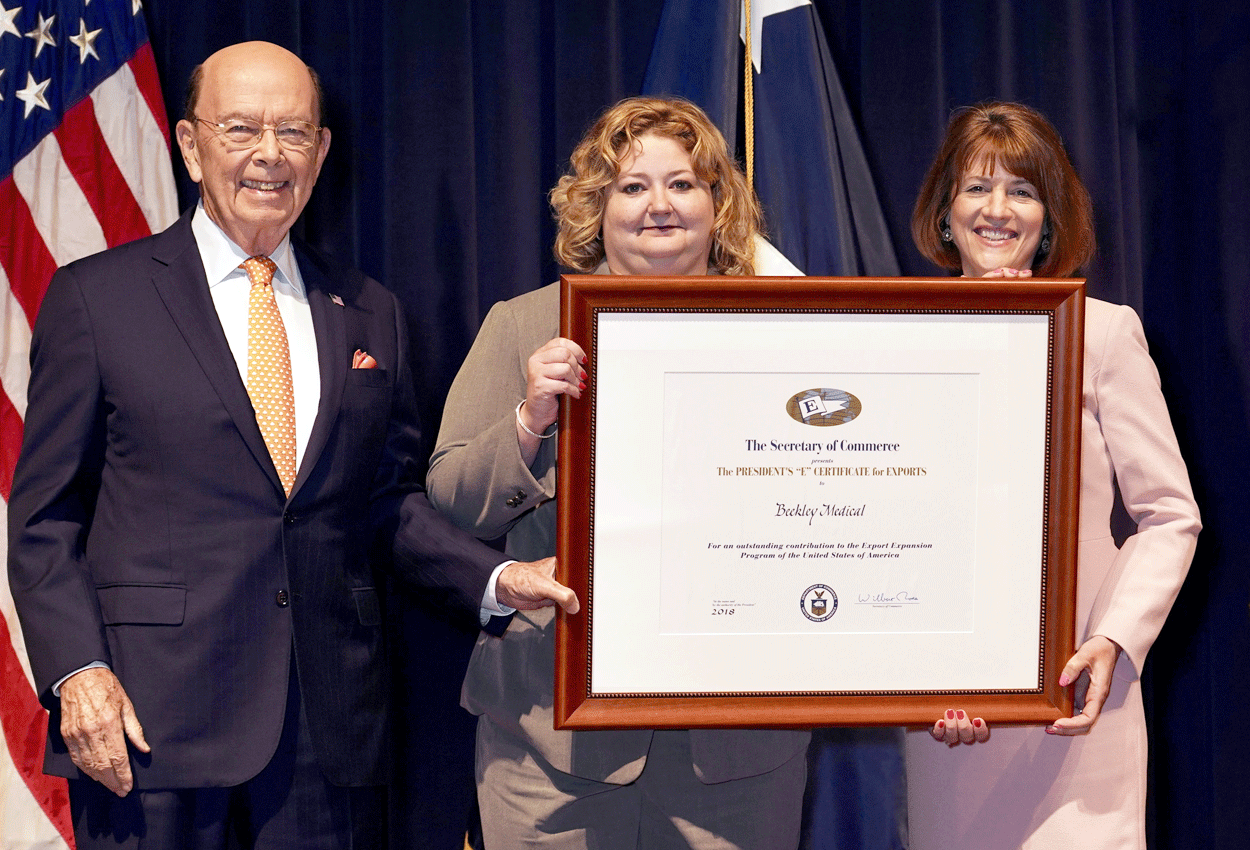 Presidential Recognition for Excellence in Exporting