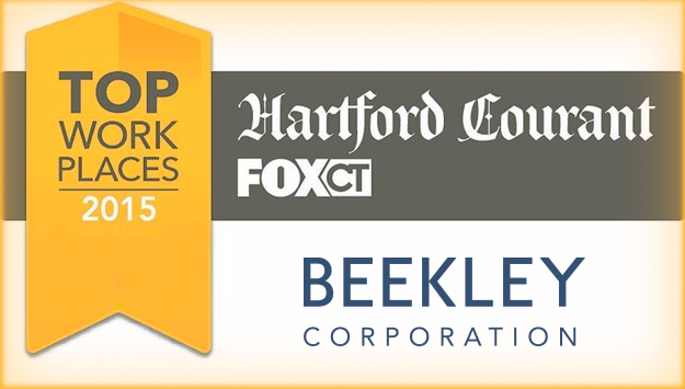 Beekley Corp. Named One of CT's Top Workplaces in 2015